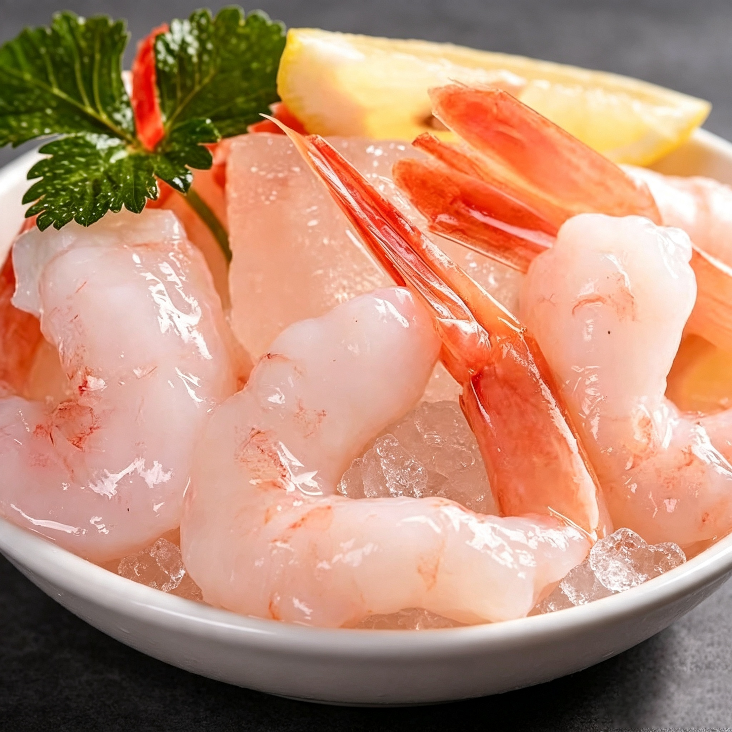 Arctic Sweet Shrimp Sashimi (Headless & Peeled Tail-On)