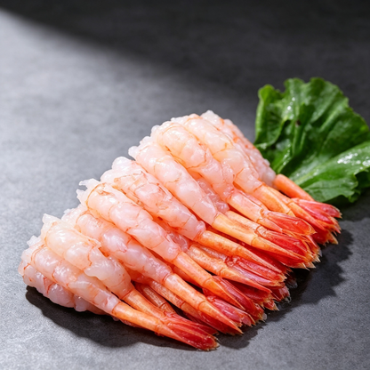 Arctic Sweet Shrimp Sashimi (Headless & Peeled Tail-On)