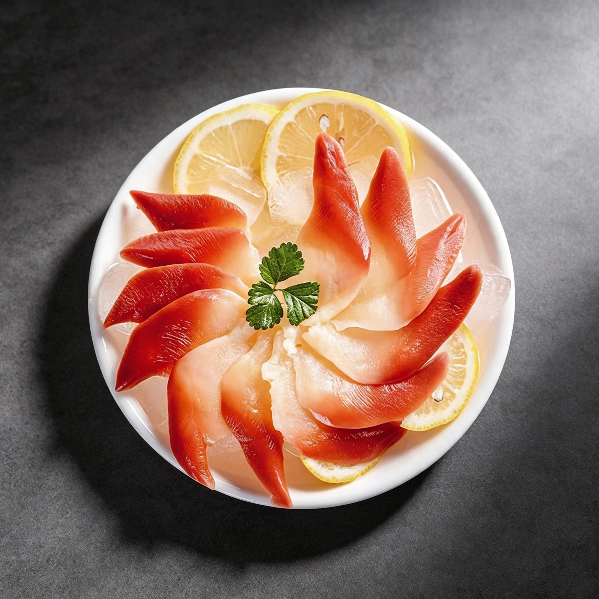 Canadian Arctic Surf Clam Sashimi Slices