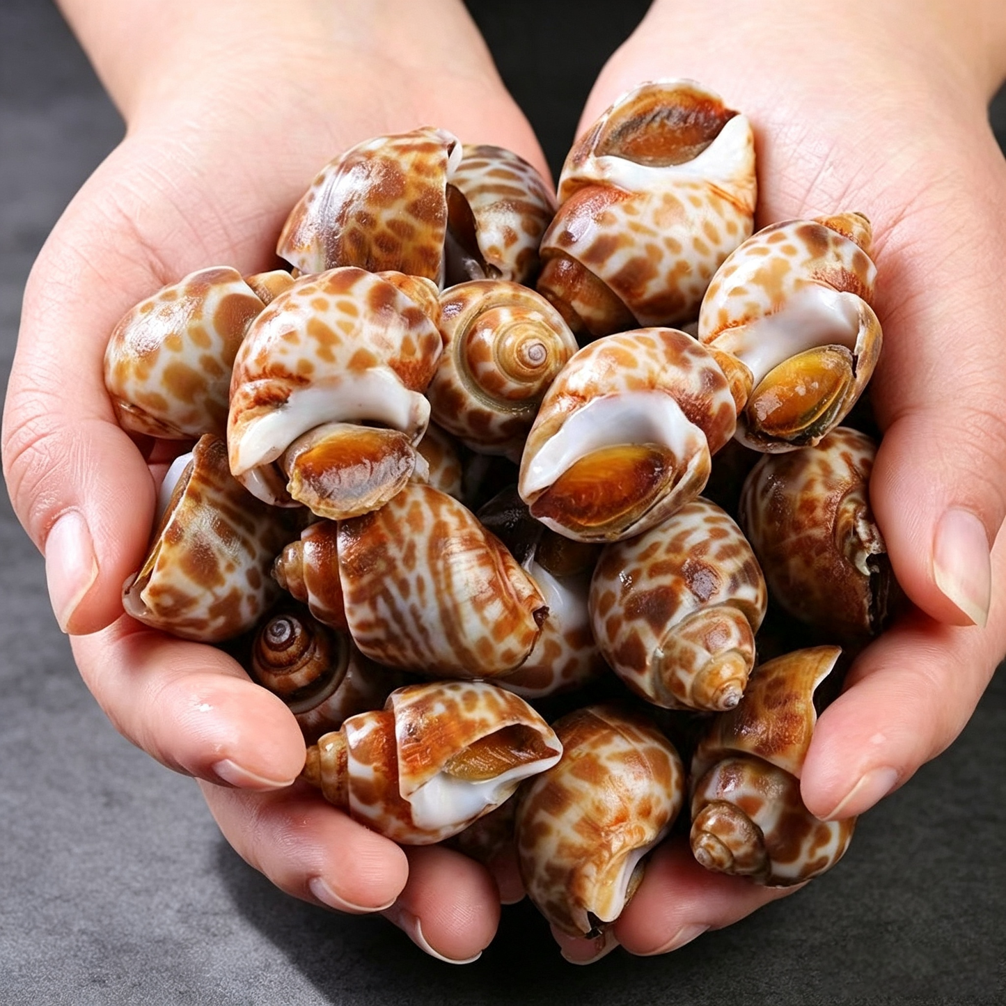 Fresh Sand-Free Sea Snails